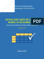 HƯỚNG DẪN THIẾT KẾ RUBRIC