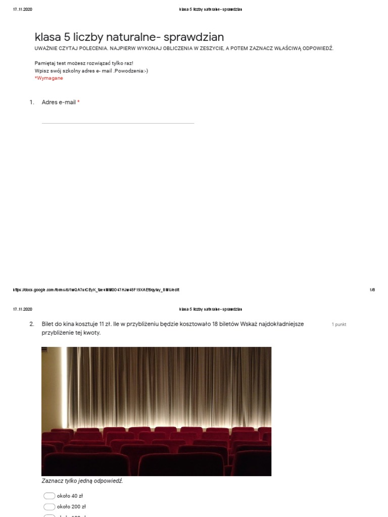 Liczby Naturalne I Ułamki Klasa 6 Gwo