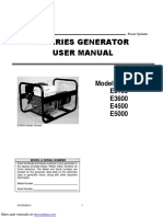 Pramac Portable Generator E SERIES GENERATOR