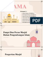 Kelompok 4 Fungsi dan peran masjid dalam penggembangan Islam (1A)