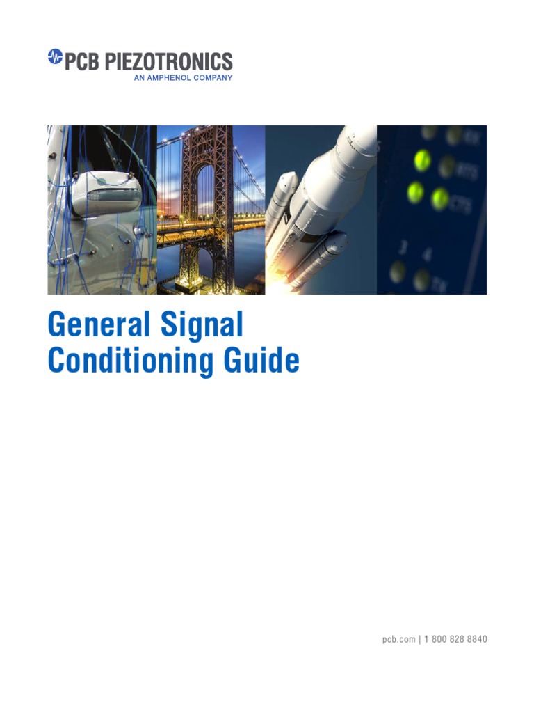 General Signal Conditioning PDF Amplifier Capacitor