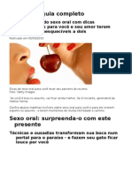 Sexo Oral para As Mulheres