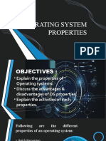 Operating System Properties G4