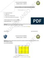 13 Regla de La Fase Para Sistema Con Transfromacion Quimica