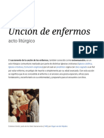 Unción de Enfermos - Wikipedia, La Enciclopedia Libre