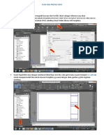 Plan and Profile View Menggunakan Etiket Atau Kop Kita Sendiri