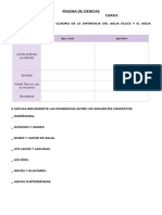 Prueba Ciencias