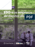 Pesquisa - ESG e as Empresas de Capital Aberto