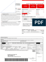 Resumo da fatura do cartão Santander de Ruivane