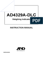 AD4329A-DLC: Weighing Indicator
