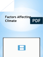 Factors Affecting Climate