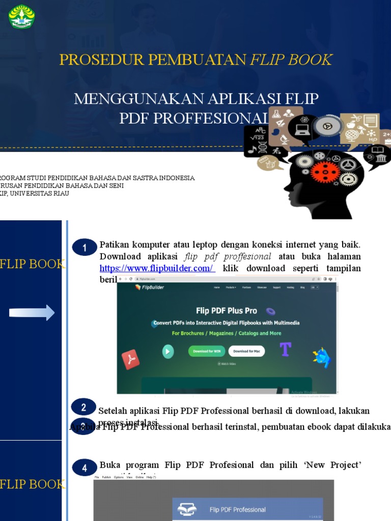Prosedur Pembuatan Flip Book Pdf
