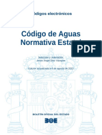 BOE-032 Codigo de Aguas Normativa Estatal
