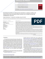 Sidorkewicz 2014 - Efectos de Orientación de La Cadera en La Activación de Glúteo Medio y TFL, en Ejercicios Sin Carga de Peso
