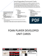 FOAN Command Cards
