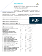 AUQEI - Questionário de Avaliação de Qualidade de Cida em Crianças e Adolescentes