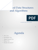 Advanced Data Structures and Algorithms