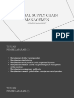 GLOBAL SUPPLY CHAIN MANAGEMENT
