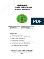 Makalah Fungsi Bahasa