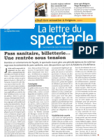 La Lettre Du Spectacle n-499 - 10 Sept 21
