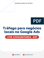 Live Comunita Ria 37 Tra Fego para Nego Cios Locais No Google Ads