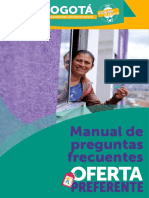 Manual de Preguntas Frecuentes Del Programa Oferta Preferente (2) - 0