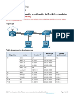 5.5.2 Lab - Configure and Verify Extended IPv4 ACLs