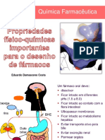 Propriedades Físico-Químicas de Fármacos