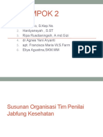 Kelompok 2 Tugas Pengorganisasian Tim Penilai