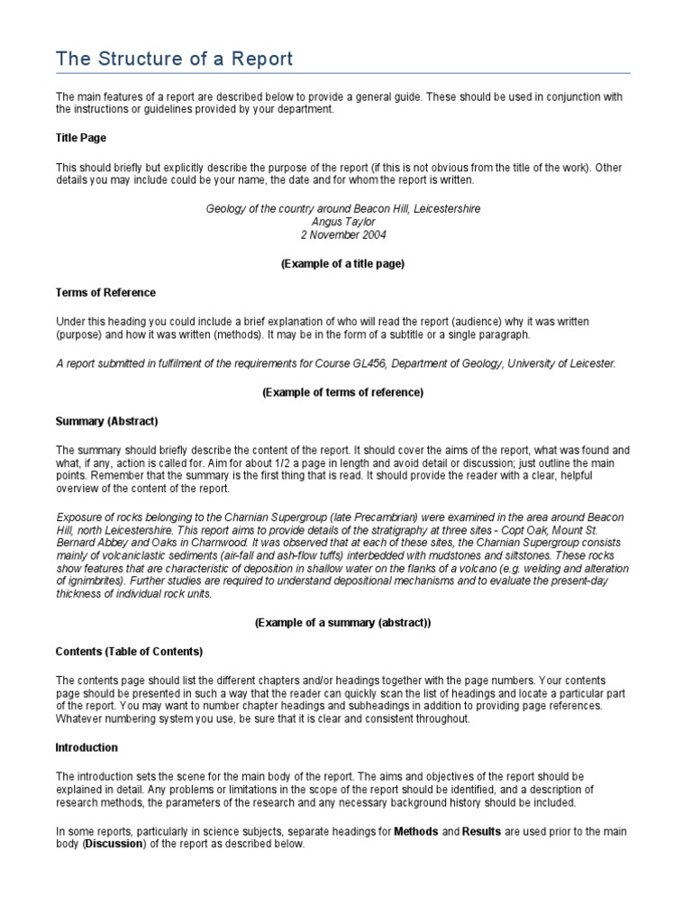 the-structure-of-a-report-pdf
