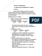 EXPLICACIONES DEL ANALISIS DEL RENDIMIENTO Y RIESGO