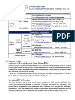 Hanyang Factsheet