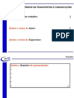 Template de Slides