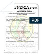 Campeonato Guadalupano de Voley 2021 - Bases Primera Fecha