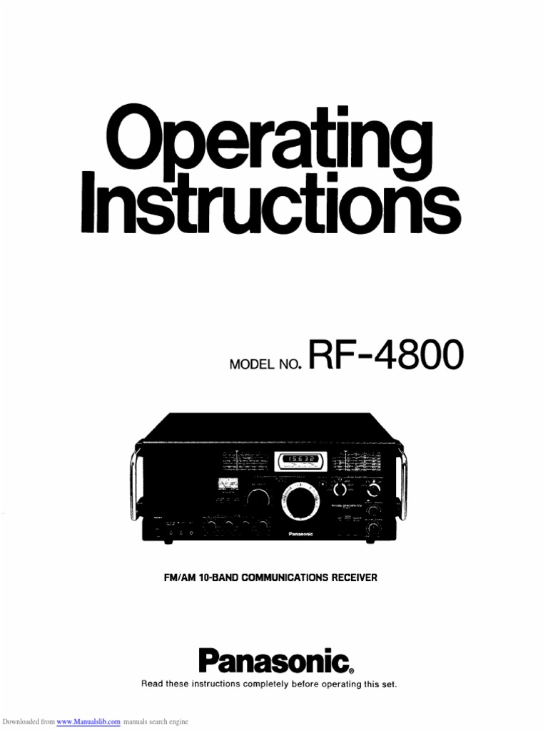 RF 4800 | PDF | Electrical Engineering | Electronics