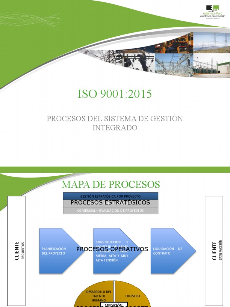 Procesos del Sistema de Gestión ISO 9001 | PDF | Planificación ...