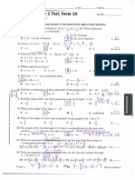 Ch. 2 Test Review Solutions