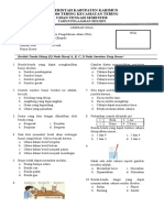 Soal Ujian Ipa Dan MTK Kelas 4