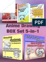 ANIME Drawing BOX Set 5-In-1
