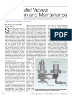 Safety Relief Valves - Installation and Maintenance