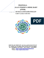 Proposal PPDB SMP It As Salaam 2020-2021