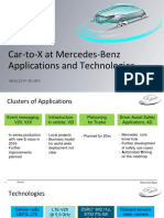 Car-to-X at Mercedes-Benz Applications and Technologies: 08.03.2019 RD/AFC