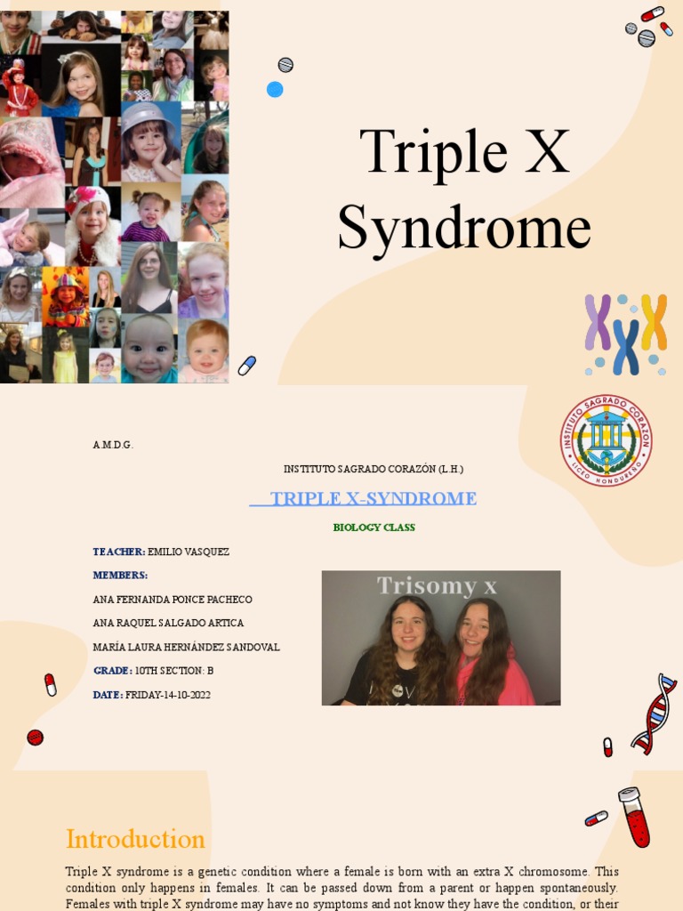 Triple X Syndrome Group 7 | PDF | Human Diseases And Disorders ...