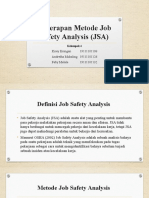 Kelompok 4 - K3B - Penerapan Metode Job Safety Analysis (JSA)