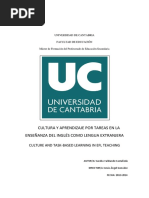 Cultura y Aprendizaje Por Tareas en La Enseñanza Del Inglés