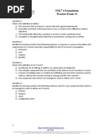 Study Guide ITIL 4 Foundation PDF | PDF | Itil | Supply Chain