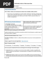 3rd Grade Lesson Plan - Weather | PDF | Lesson Plan | Science