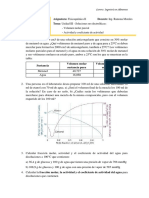 Fisicoquímica II - Soluciones no electrolíticas: Volumen molar parcial, actividad y coeficiente de actividad