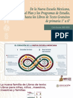 De la Nueva Escuela Mexicana, al plan y los programas de estudio hasta los libros de texto gratuitos de primaria 1° a 6°  