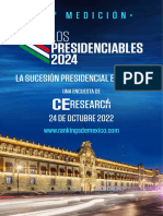 23a Medicion Presidenciables 2024 24 OCTUBRE 2022
